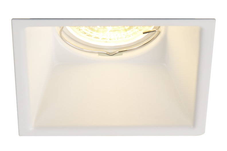 Anti-glare fixed GU10 downlight fitting