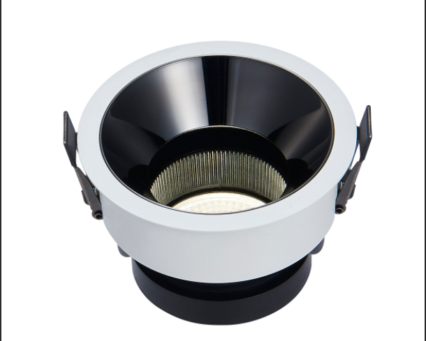 Anti-glare GU10 downlight