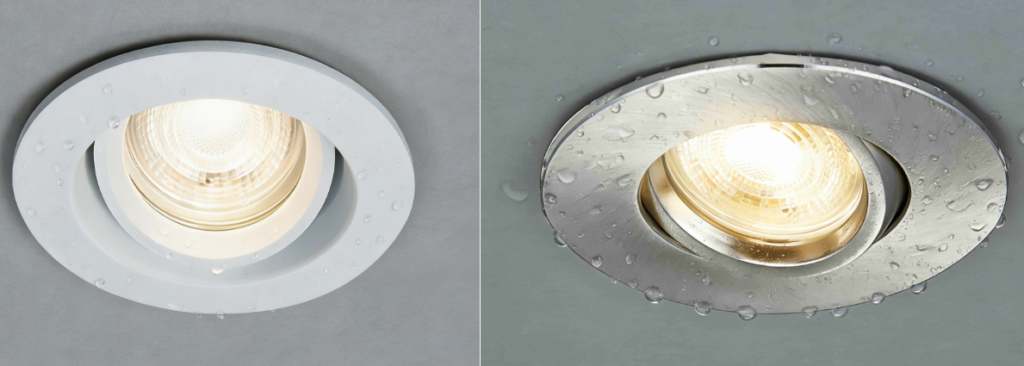 Powder Coating vs. Electroplating for IP65 Recessed downlight
